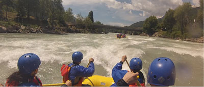 rafting Cesana Francia - Ok Adventure